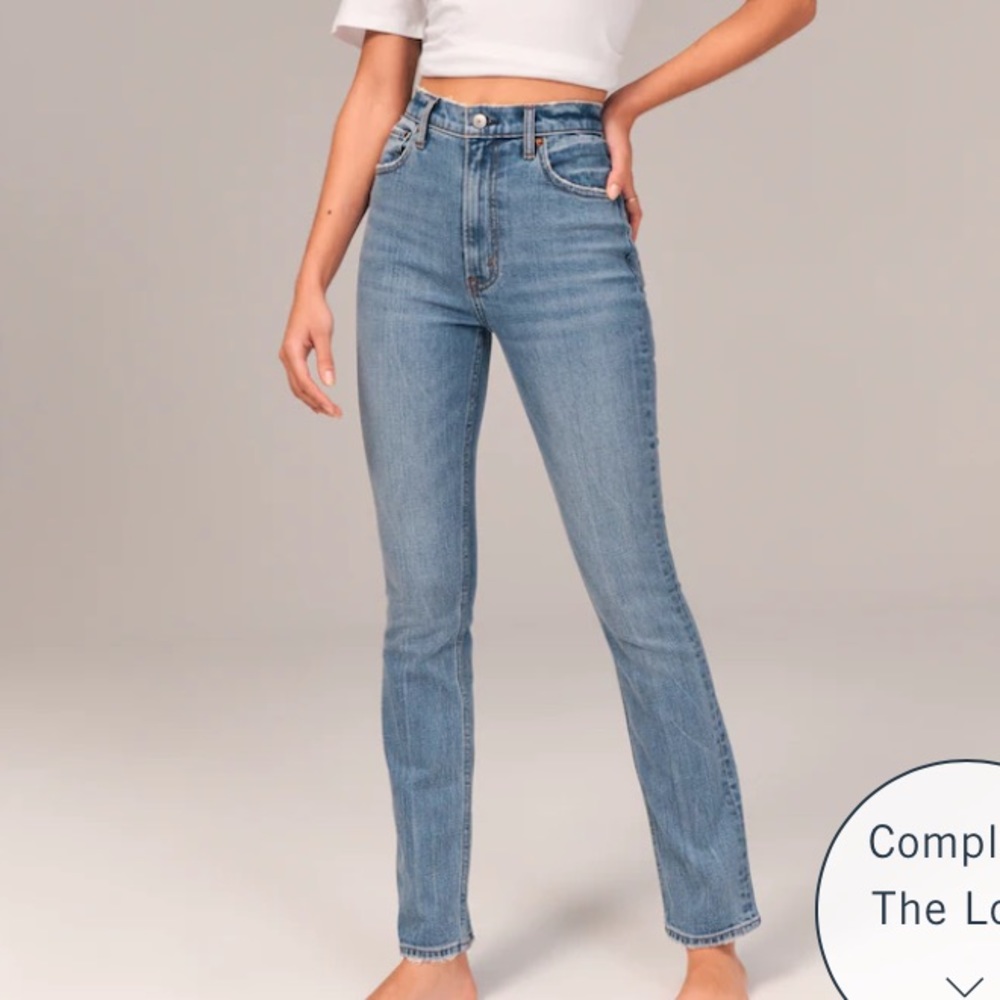 Ultra High Rise 90s Slim Straight Jean